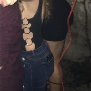 Forever 21 open-side bodysuit